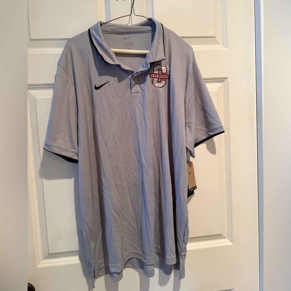 Nike NWT College of Charleston UV Men's Polo Shirt